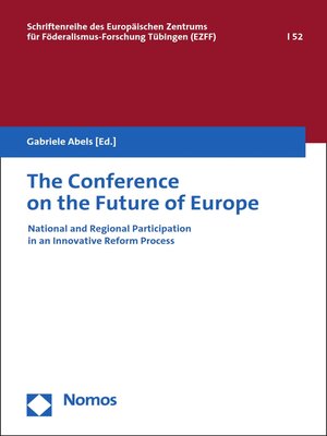 cover image of The Conference on the Future of Europe